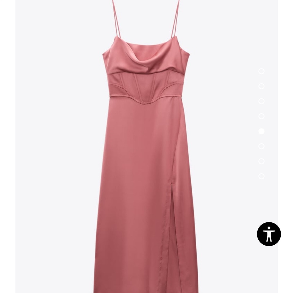 Zara Corset Midi Dress